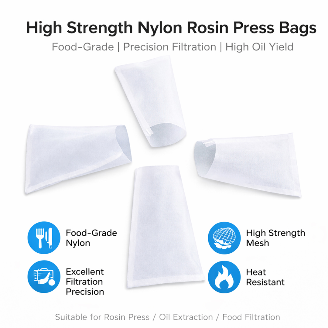 Premium Rosin Filter Bags, 2"×3" , 25, 37, 73, 90,120 and 160 Micron Mesh Size Options thumbnail 3