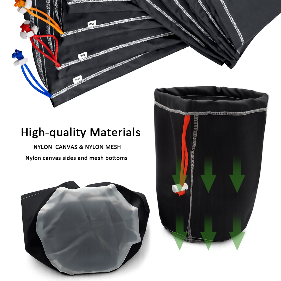 20 Gallon  Canvas & Mesh  Bubble Hash Bags thumbnail 2