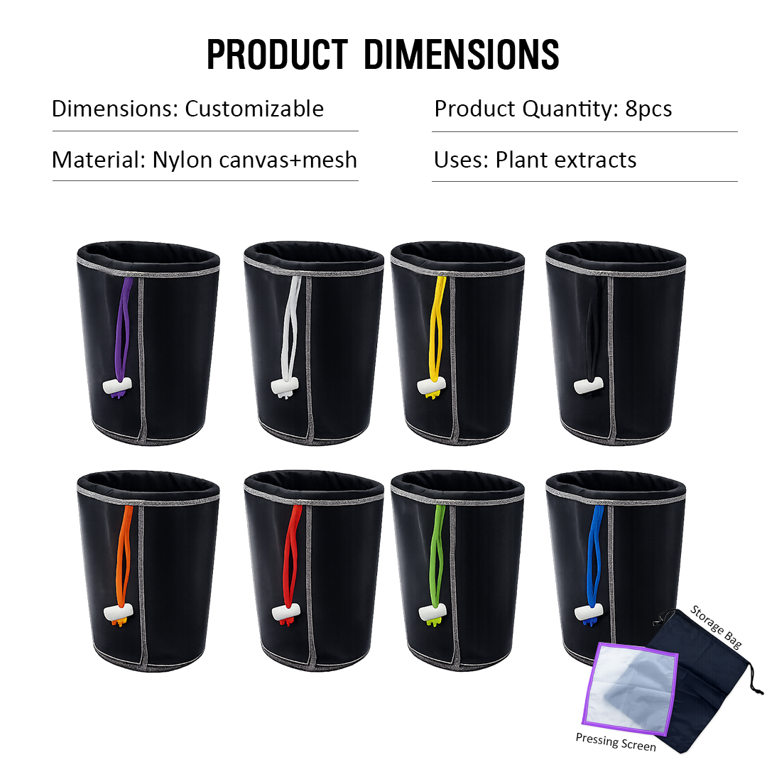 20 Gallon  Canvas & Mesh  Bubble Hash Bags thumbnail 3
