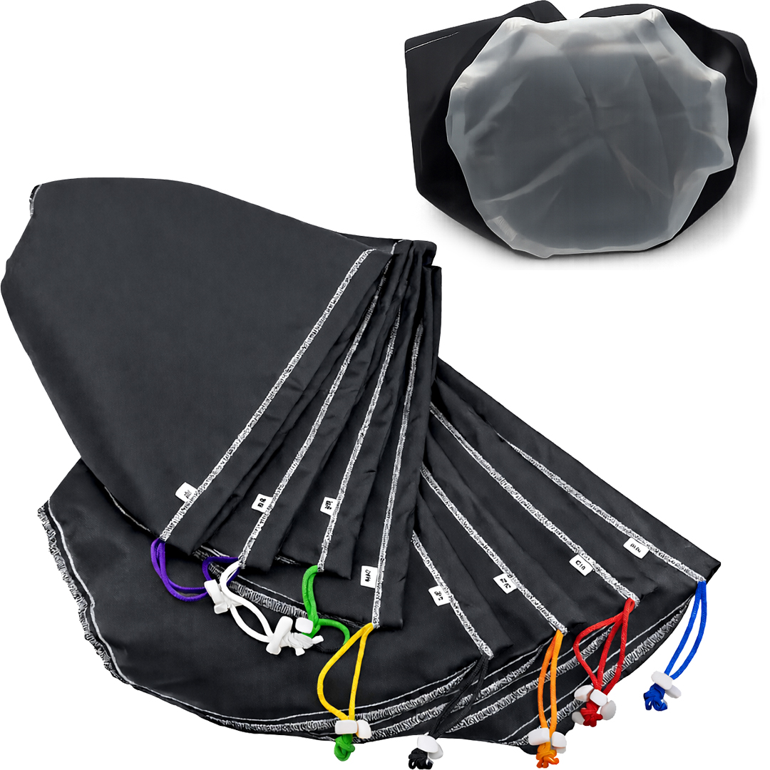 20 Gallon  Canvas & Mesh  Bubble Hash Bags thumbnail 4