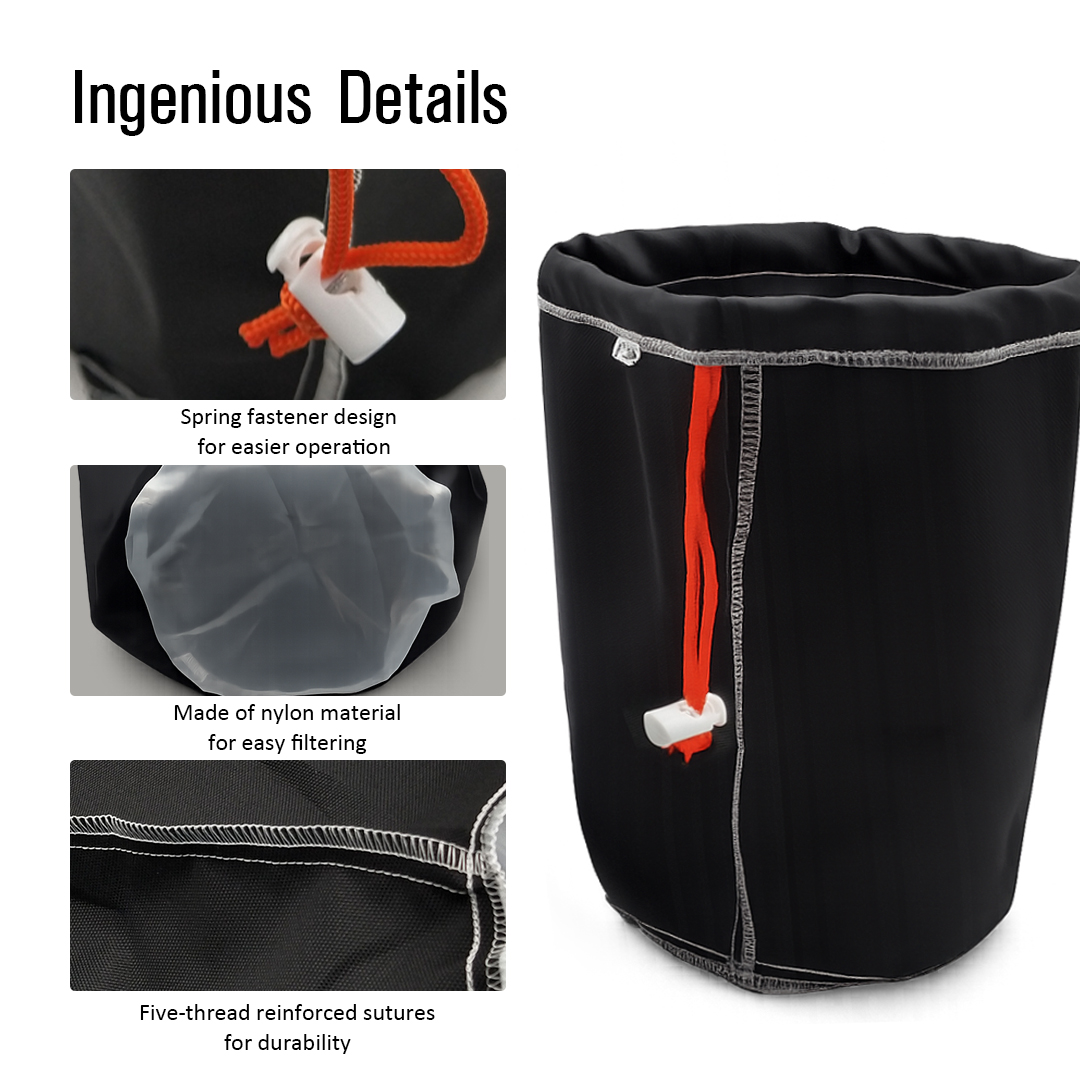 20 Gallon  Canvas & Mesh  Bubble Hash Bags thumbnail 5