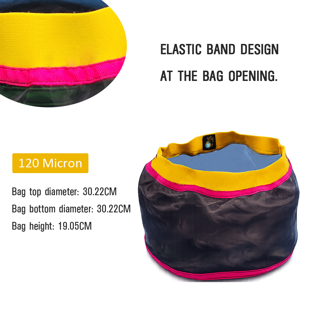 New Model Black All Nylon Mesh Bubble Bags-Single Bag/Set thumbnail 8