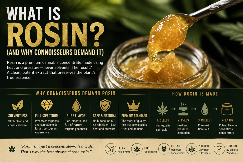 1. What is Rosin? (And Why Connoisseurs Demand It)