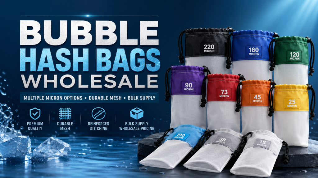 Bubble Hash Bags Wholesale: The 2026 Professional Guide to Bulk Solventless Extraction Gear